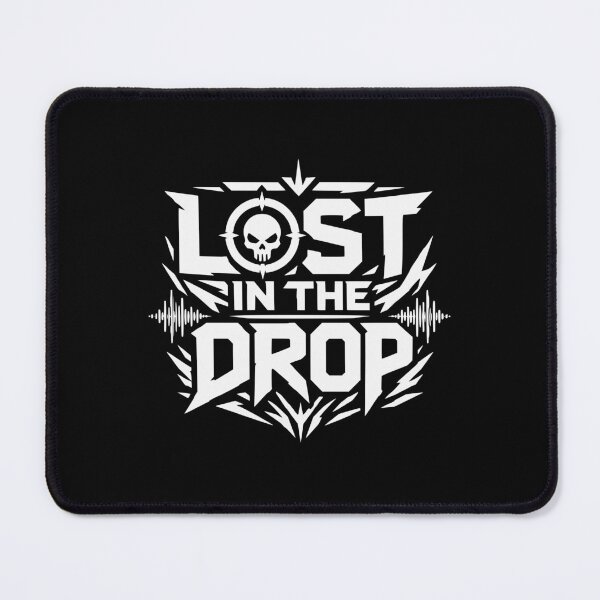 Item preview, Lost in the Drop Rave Bass Music Design designed and sold by FeverVoid.