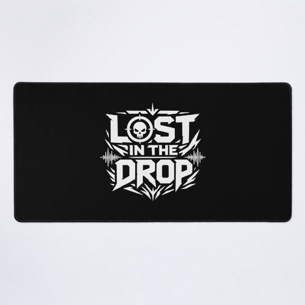 Item preview, Lost in the Drop Rave Bass Music Design designed and sold by FeverVoid.