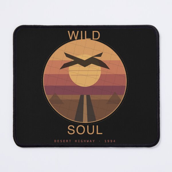 Item preview, Wild Soul Vintage Eagle Desert Highway T-Shirt – Retro 90s Band Tee Style designed and sold by Dark Flame Creations.