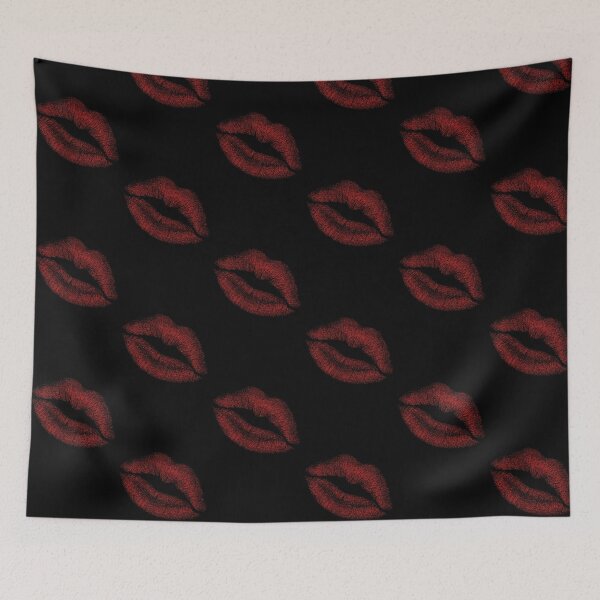 Item preview, Red lips designed and sold by StuffNrandomtings.