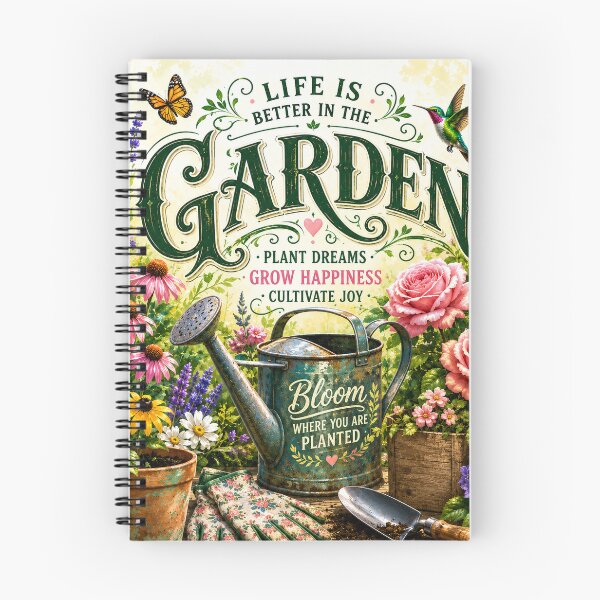 Item preview, Life is better in the Garden  designed and sold by Linda La Guardia.