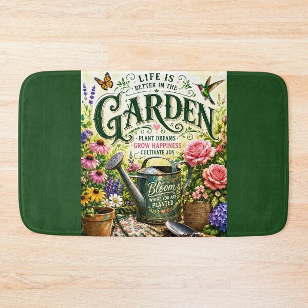 Item preview, Life is better in the Garden  designed and sold by Linda La Guardia.