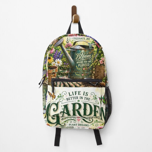 Item preview, Life is better in the Garden designed and sold by Linda La Guardia.