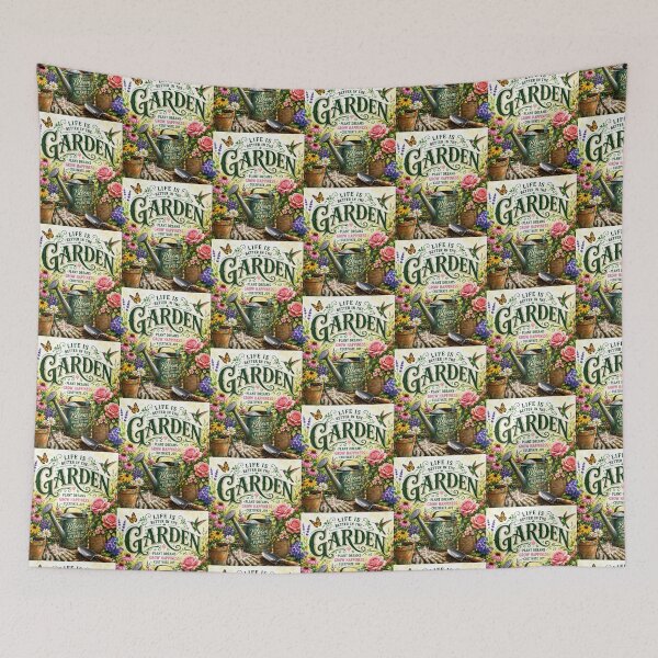 Item preview, Life is better in the Garden  designed and sold by Linda La Guardia.