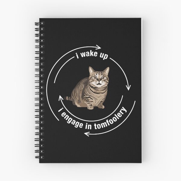 Item preview, I Wake Up I Engage In Tomfoolery Cat Lover Feline Owner Funny Pet Humor designed and sold by PopStars1993.