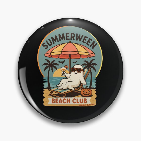 Item preview, Summerween Funny Spooky Summer Halloween Beach Vacation designed and sold by DarkRelicStudio.