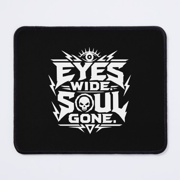 Item preview, Eyes Wide Soul Gone Techno Rave Underground Design designed and sold by FeverVoid.