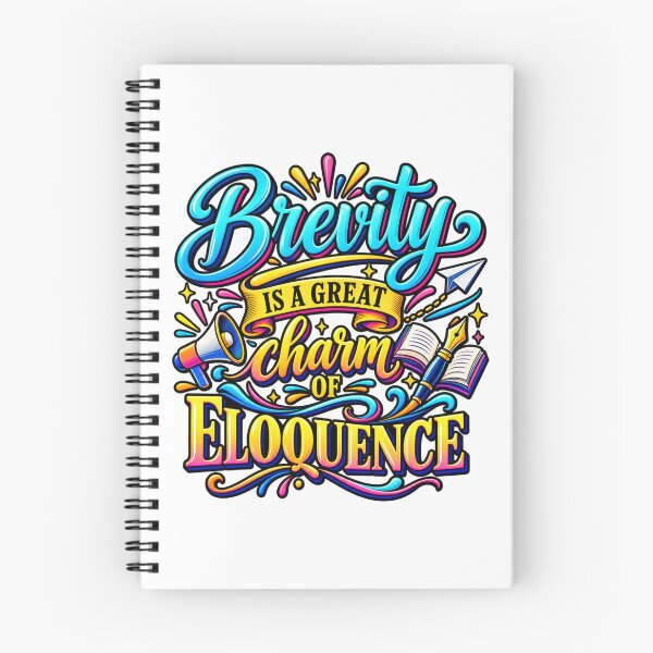 Item preview, Eloquence in Few Words designed and sold by Quote Gallery.
