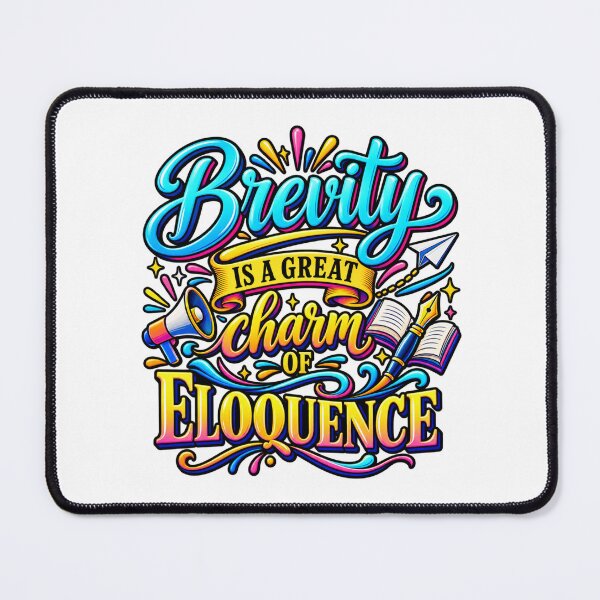 Item preview, Eloquence in Few Words designed and sold by Quote Gallery.