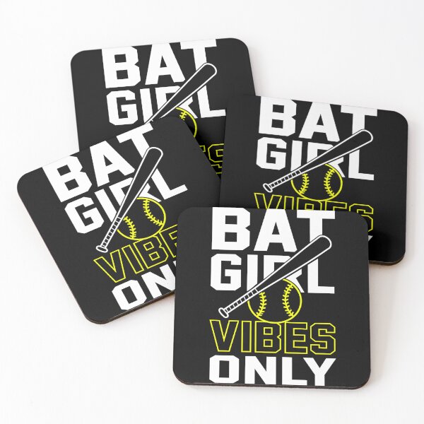 Item preview, Bat Girl Vibes Only Funny Softball designed and sold by ByDanielDesigns.