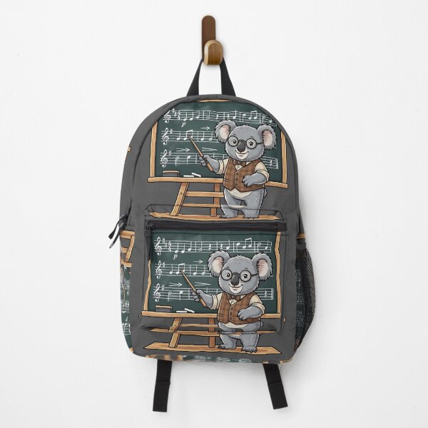 Item preview, Cute Koala Music Teacher - Funny Animal Music Class Illustration designed and sold by Wild-way Art.