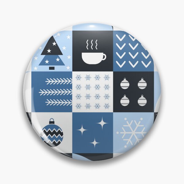 Item preview, Winter Geometric Square Pattern designed and sold by IrynaAlex.