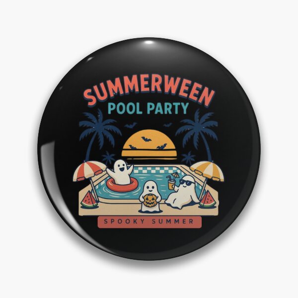 Item preview, Summerween Funny Spooky Summer Halloween Beach Vacation designed and sold by DarkRelicStudio.