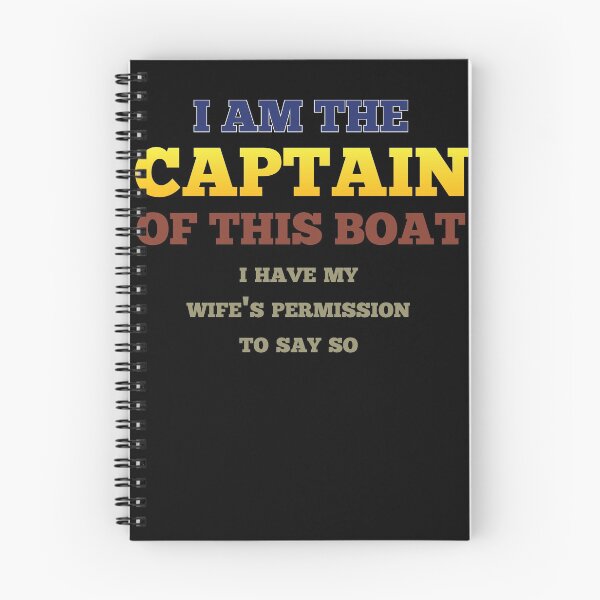 Item preview, I Am The Captain designed and sold by Pricity Designs.