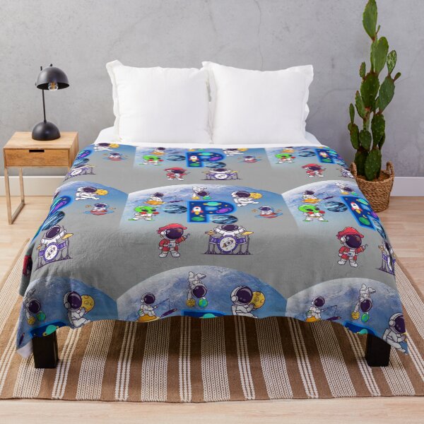 Item preview, Cute Space Astronaut Alien Galaxy Pattern designed and sold by BoldcreationsM.