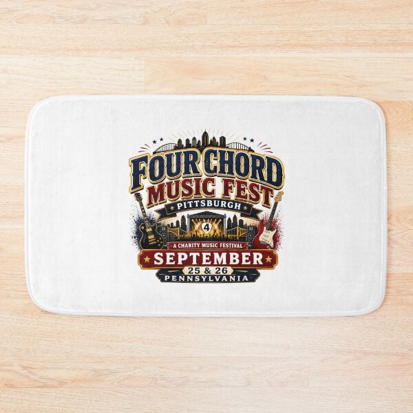 Item preview, Four Chord Music Fest Pittsburgh September Pennsylvania designed and sold by Combat Skies.