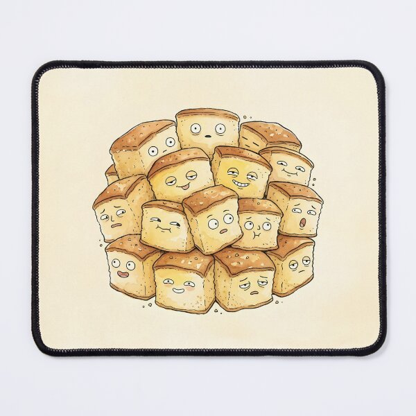 Item preview, Cute Castella Cake Slices Kawaii Sponge Cake designed and sold by DuckOddity.