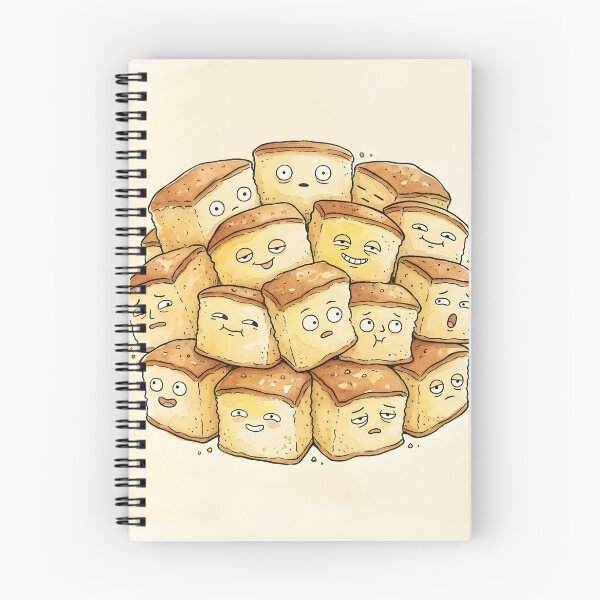 Item preview, Cute Castella Cake Slices Kawaii Sponge Cake designed and sold by DuckOddity.