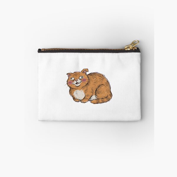 Item preview, Certified Ugly Cute Derpy Cat Doodle Illustration designed and sold by Ninjacatoff.