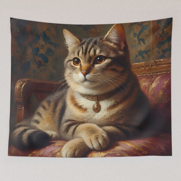 Item preview, Classic Feline Majesty designed and sold by TinCatOutPost.