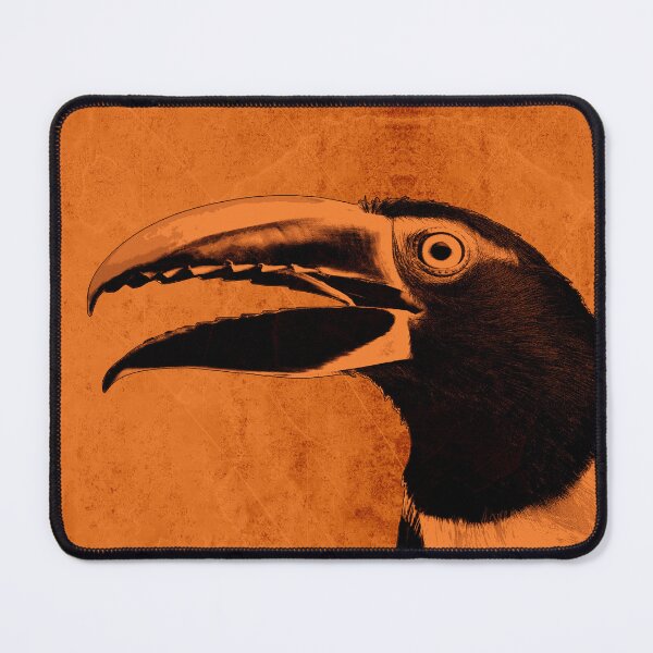 Item preview, Orange Aracari Toucan with Open Serrated Bill designed and sold by Ghoul Enterprises.