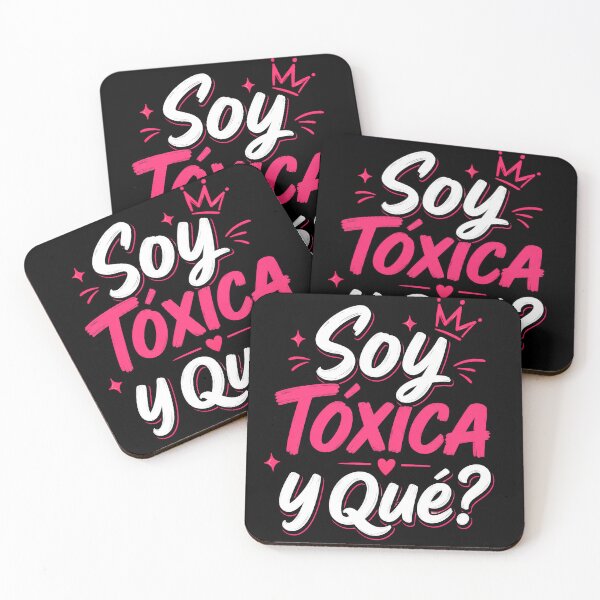 Item preview, Soy Toxica Y Que Badass Spanish Latina Graphic designed and sold by VGAfanatic.