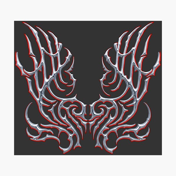 Item preview, Tribal Antler Crest designed and sold by JFOdesign.