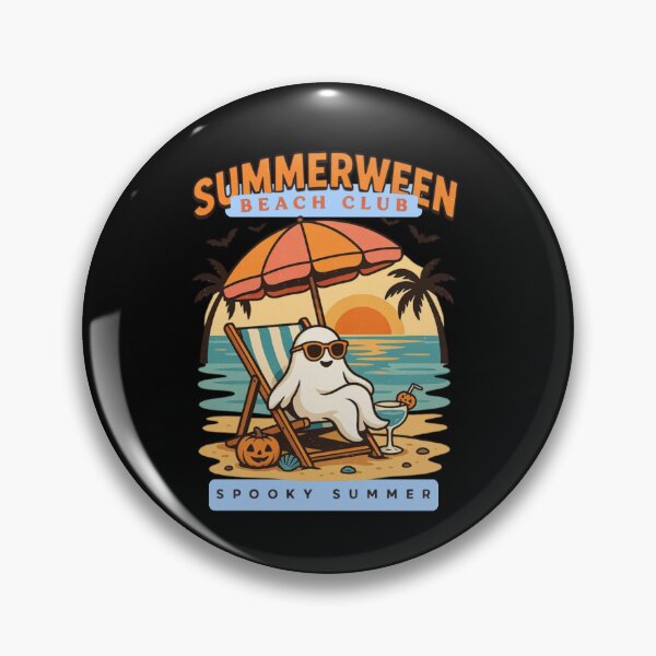 Item preview, Summerween Funny Spooky Summer Halloween Beach Vacation designed and sold by DarkRelicStudio.