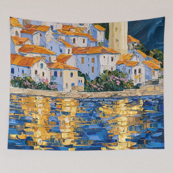 Item preview, Azure Reflections at Sunlit Cove designed and sold by Venon28.