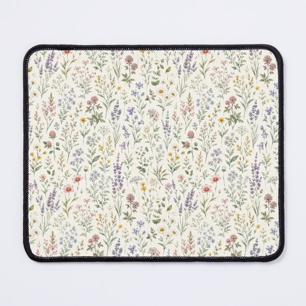 Item preview, Retro Flower Meadow designed and sold by Bertas Shop.