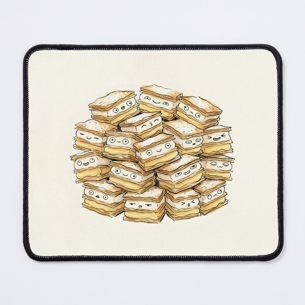 Item preview, Cute Mille Feuille Pastry Kawaii Layered Cake designed and sold by DuckOddity.