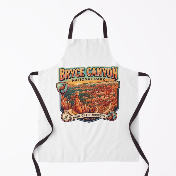 Item preview, Bryce Canyon National Park Utah Home of the Hoodoos Badge designed and sold by LittleArij.