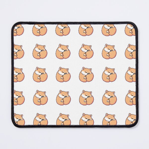 Item preview, Pixel Sleepy Shiba Aurora designed and sold by One More Run.