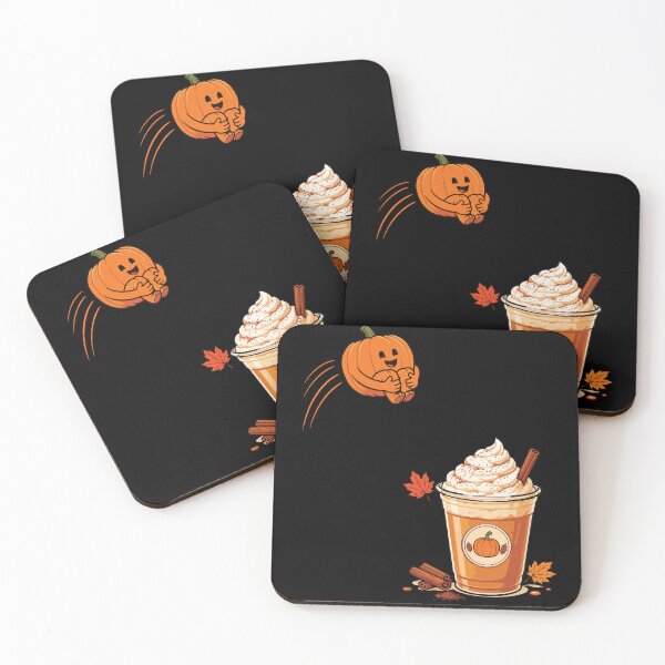 Item preview, Funny Pumpkin Cannon Ball Jumping Into Pumpkin Spice Drink designed and sold by wtfbba.