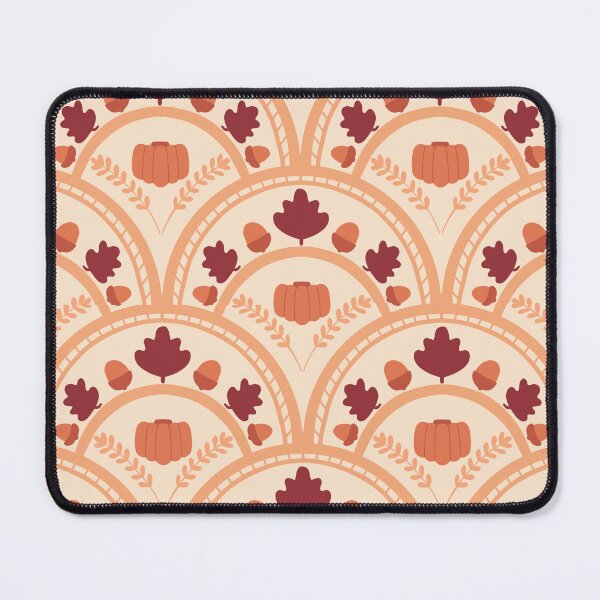 Item preview, Cosy Autumn Scallop Pattern designed and sold by TheBookCosy.