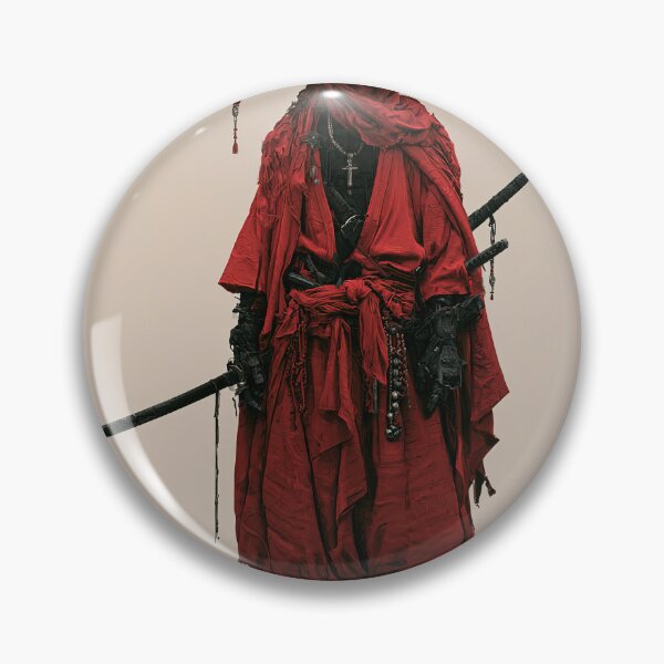 Item preview, Crimson Shadow Warrior Stands Guard designed and sold by Venon28.