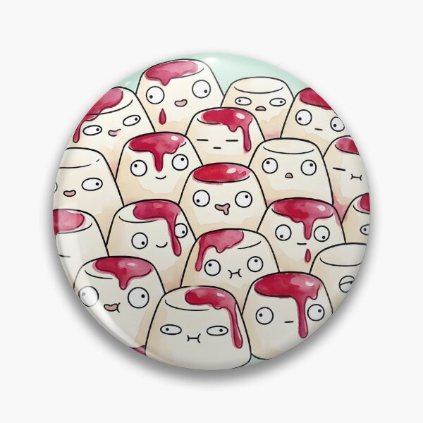 Item preview, Cute Panna Cotta Dessert Kawaii Italian Food designed and sold by DuckOddity.
