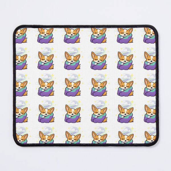 Item preview, Pixel Corgi Aurora Dream designed and sold by One More Run.