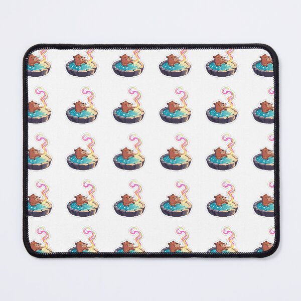 Item preview, Pixel Aurora Capybara Bather designed and sold by One More Run.