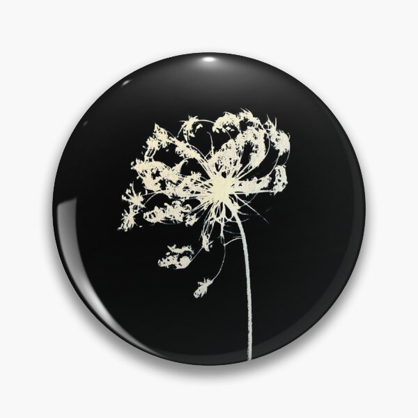 Item preview, Queen Anne’s Lace Botanical Art — Original Cyanotype Wildflower designed and sold by The Snarky Ph.D.: A Study in Botanicals .