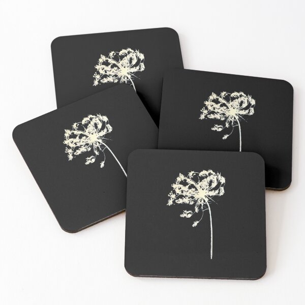 Item preview, Queen Anne’s Lace Botanical Art — Original Cyanotype Wildflower designed and sold by The Snarky Ph.D.: A Study in Botanicals .