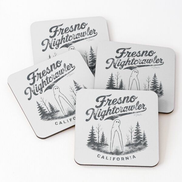 Item preview, Retro Fresno Nightcrawler Font Illustration: Unique Cryptidcore Style designed and sold by studio150design.