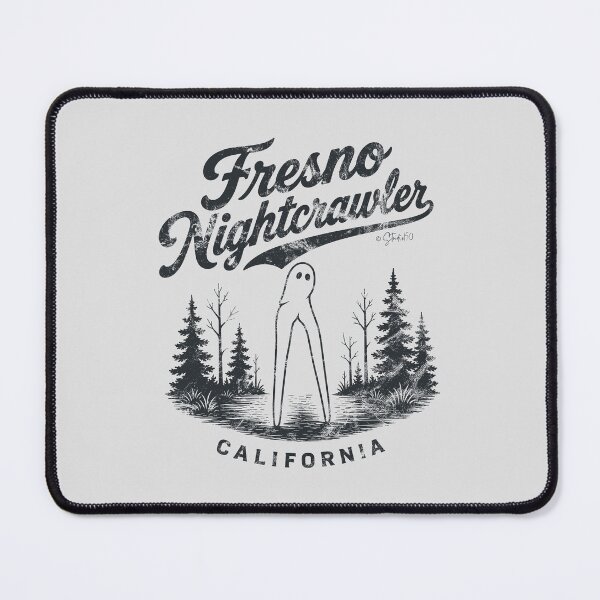 Item preview, Retro Fresno Nightcrawler Font Illustration: Unique Cryptidcore Style designed and sold by studio150design.