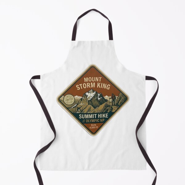 Item preview, ,Mount Storm King Summit Hike Olympic National Park WA Badge designed and sold by LittleArij.