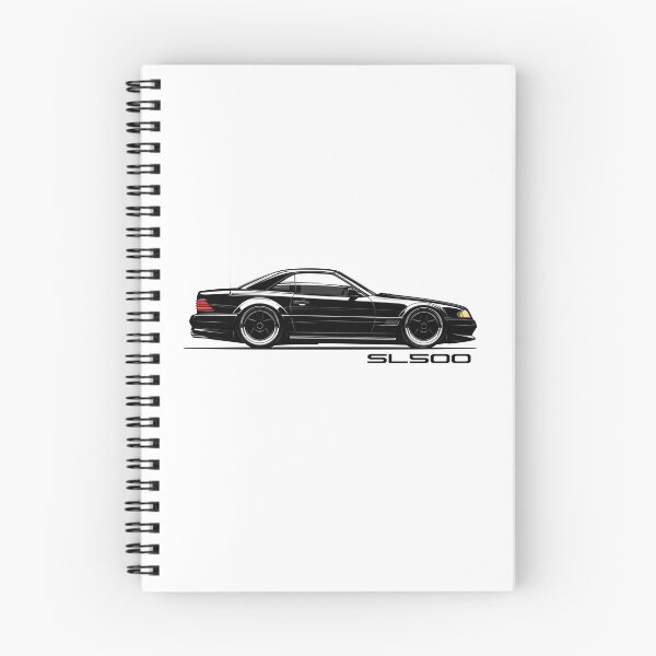 Item preview, MB SL500 R129 side silhouette designed and sold by blackdogshop.