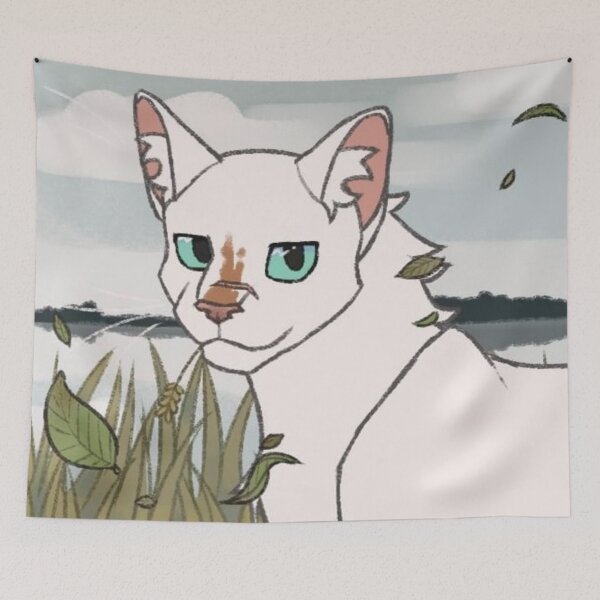 Item preview, Cute Dilute Calico Cat Illustration 2 – Charming Cartoon Art designed and sold by SDKENERGY.