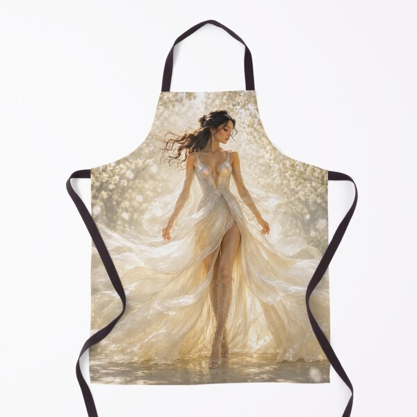 Item preview, Ethereal Woman in White designed and sold by aurelixagency.