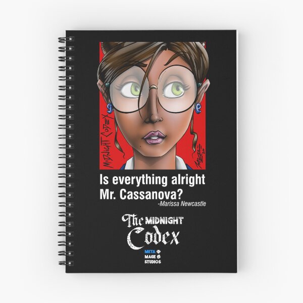 Item preview, Marissa Newcastle: The Midnight Codex designed and sold by Meta Mage Studios.