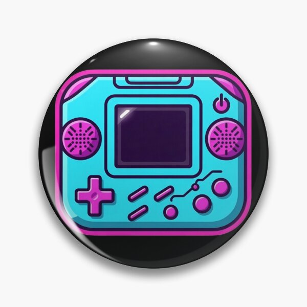 Artikelvorschau, 90s Vaporwave Retro Handheld Console Aesthetic entworfen und verkauft von design-rebell.