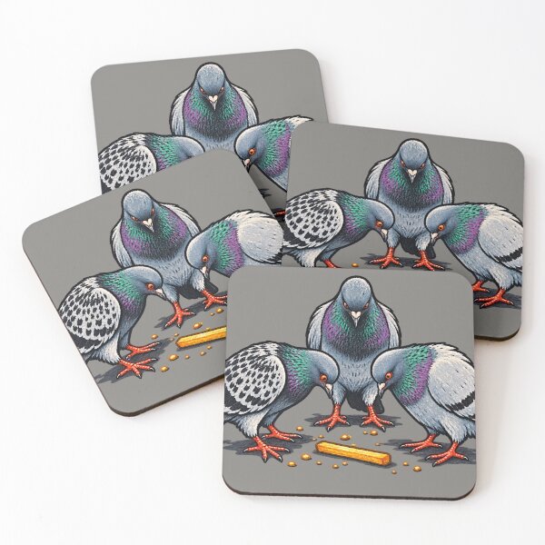 Item preview, Very Important Meeting of Pigeons designed and sold by yayor.